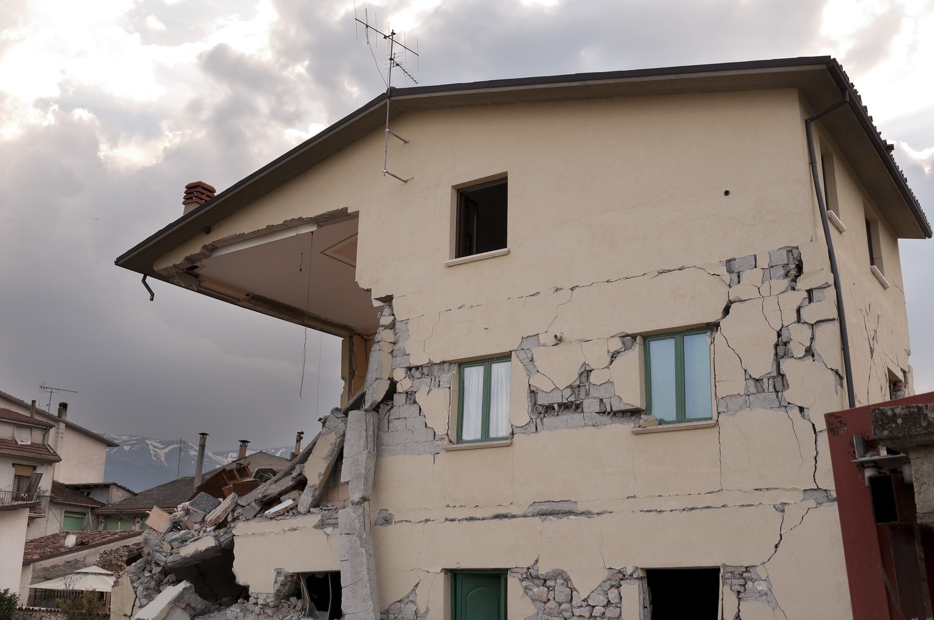 House in ruins