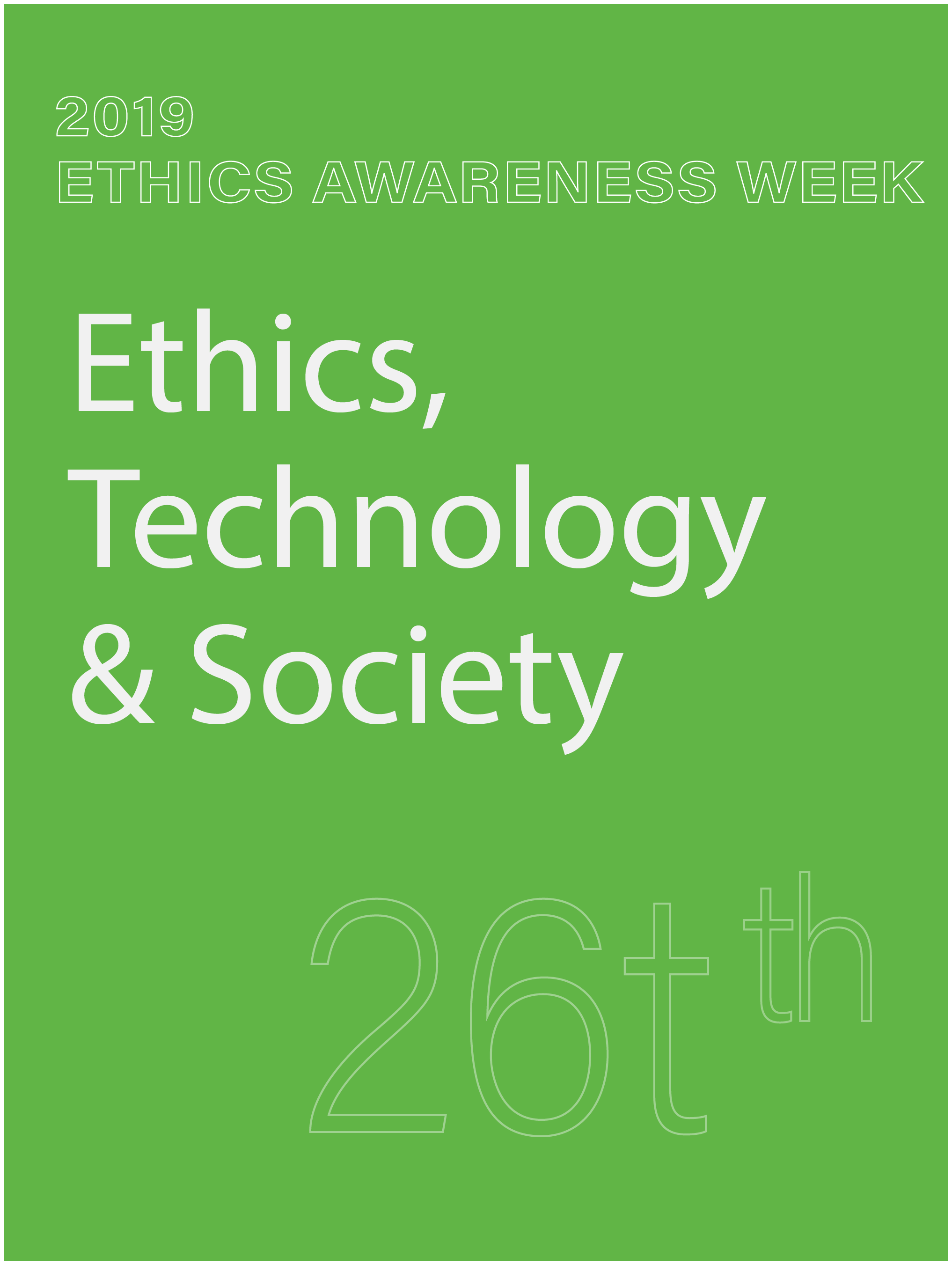 Ethics Week 2019 Poster