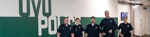 UVU police officers