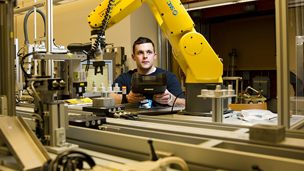 color image of current engineer student