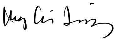 Signature of UVU President Astrid S. Tuminez
