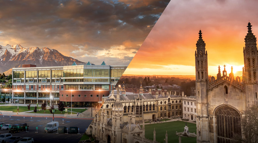 Utah and Cambridge background