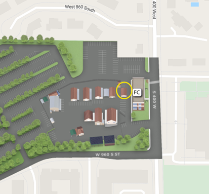 map of locksmith shop