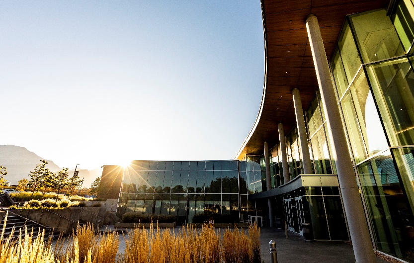 Exterior of the Noorda Center