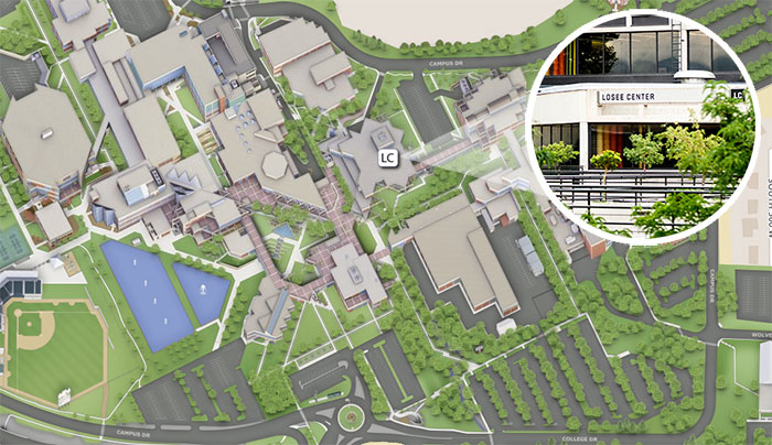 Map of UVU