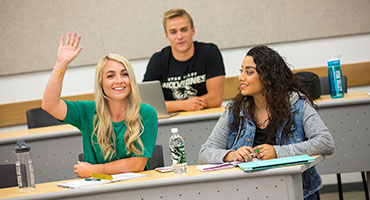 Students in class