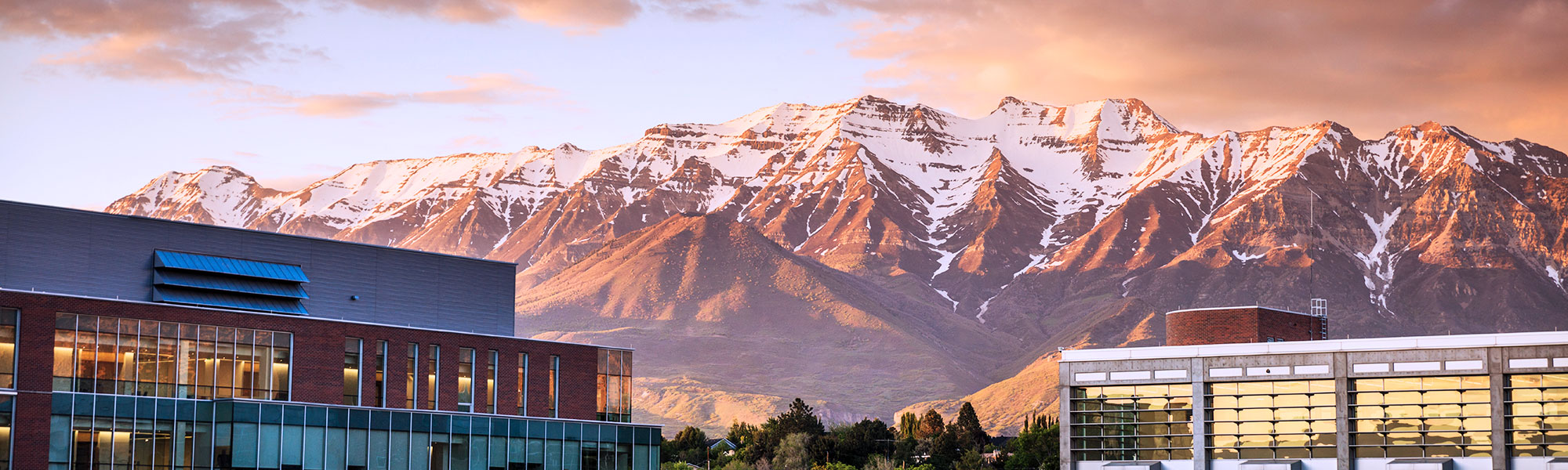 UVU Campus and mountains