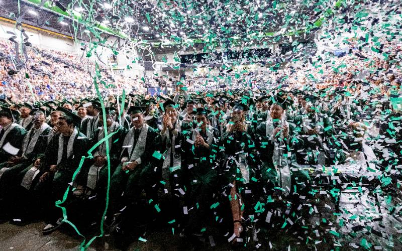 Graduates Celebrating