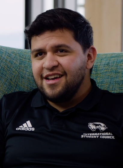 JC green chair interview picture