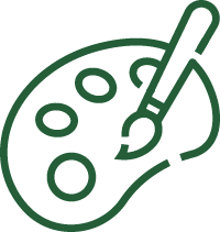 painting palette icon