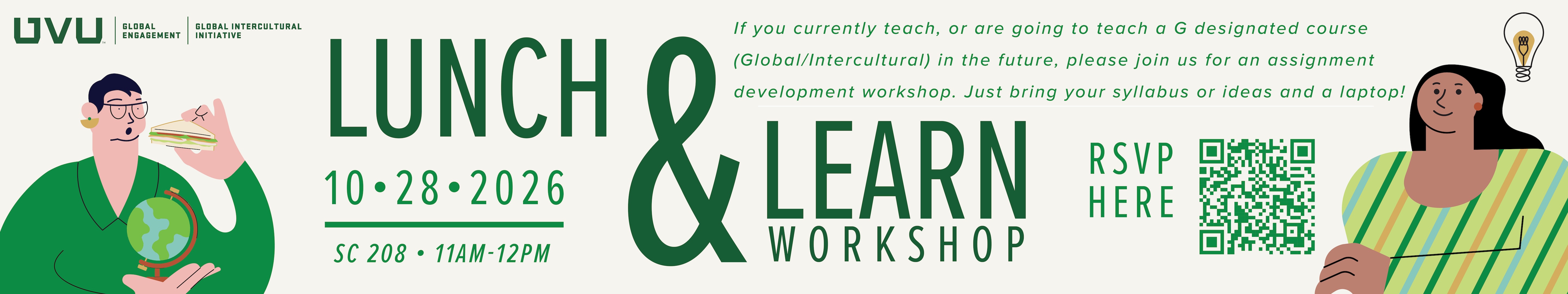 Lunch and Learn Workshop 2