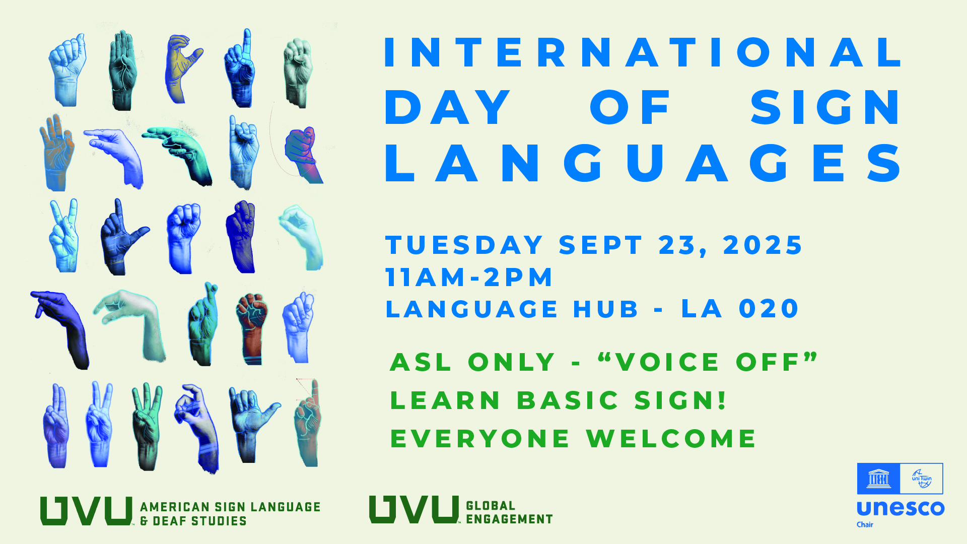 Int Sign Language Day