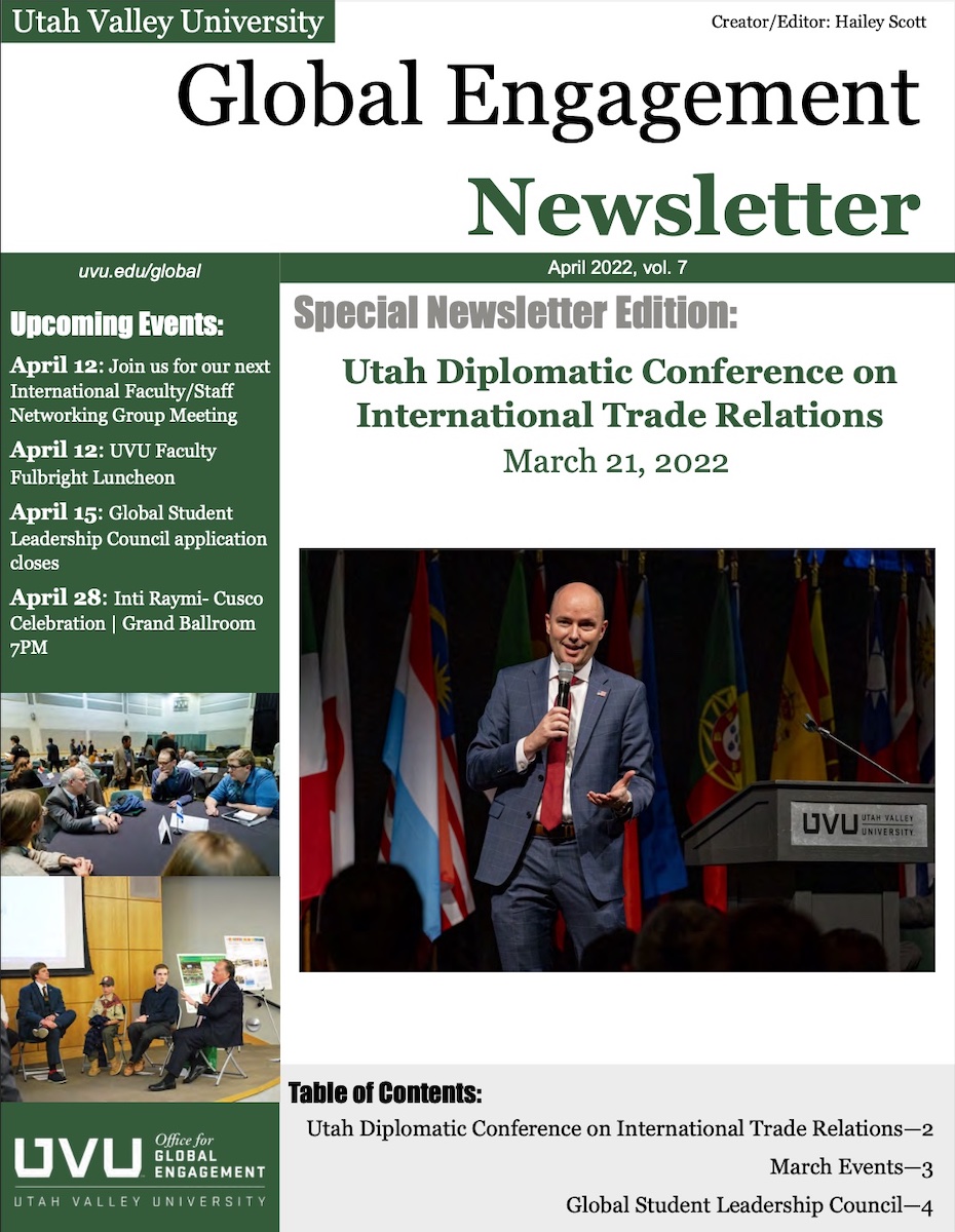 April Newsletter