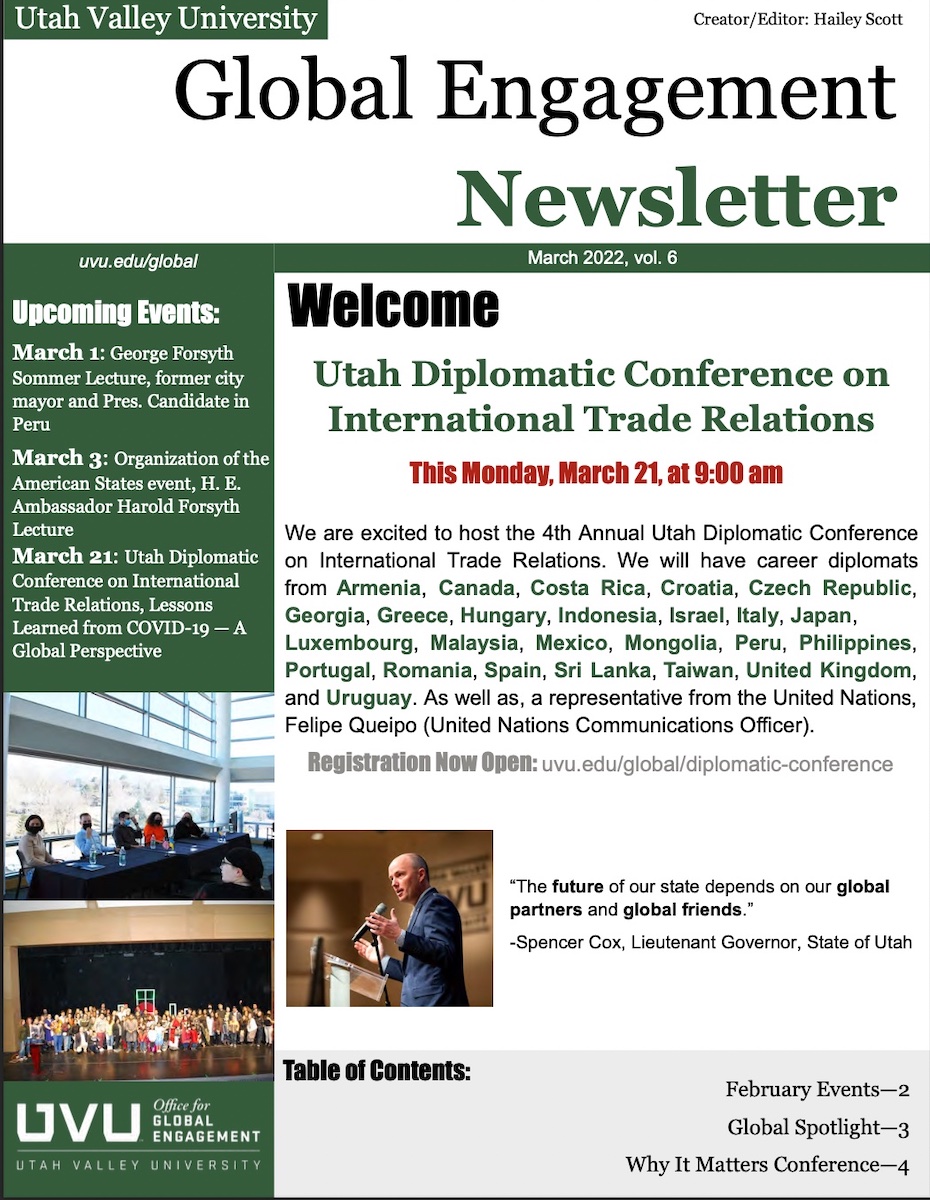 March Newsletter