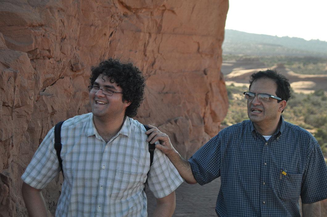 The ambassador with Governor Herbert, Rusty Butler, and son Carlos