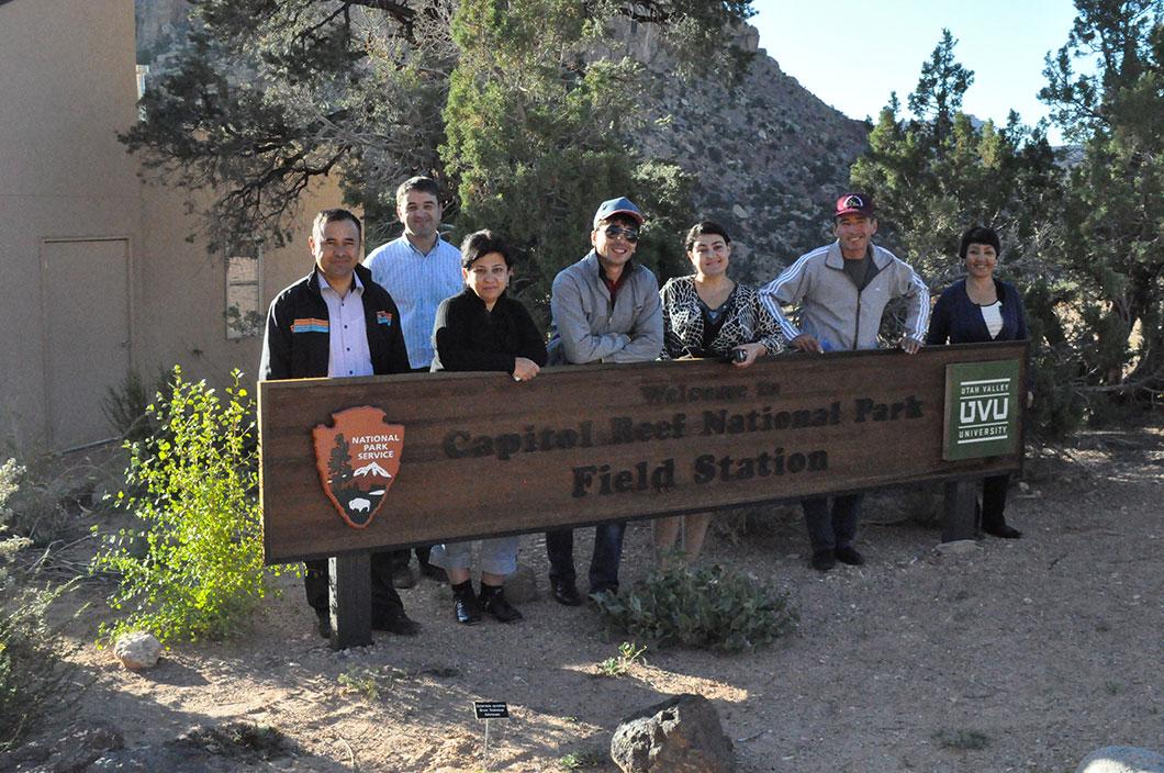 Visit to Capitol Reef National Park, UVU Field Station