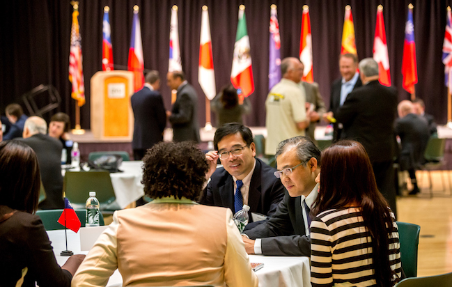 Trade specialists from the Taipei Economic and Culture Office - San Francisco during the Networking session.