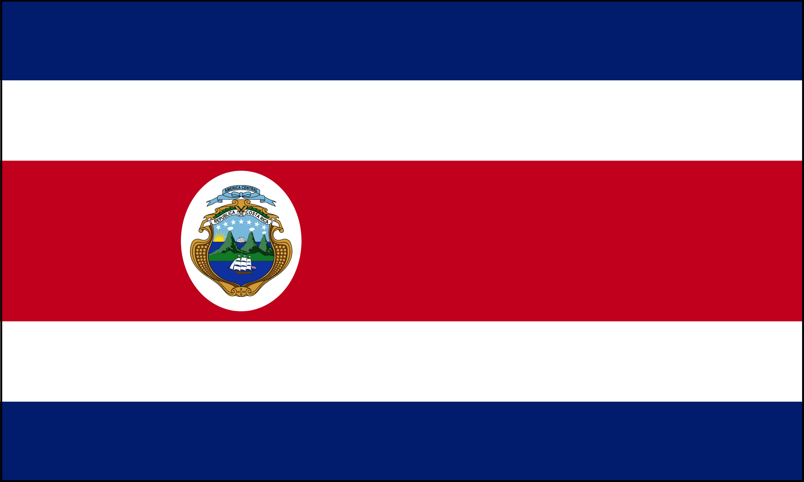 Costa Rican Flag