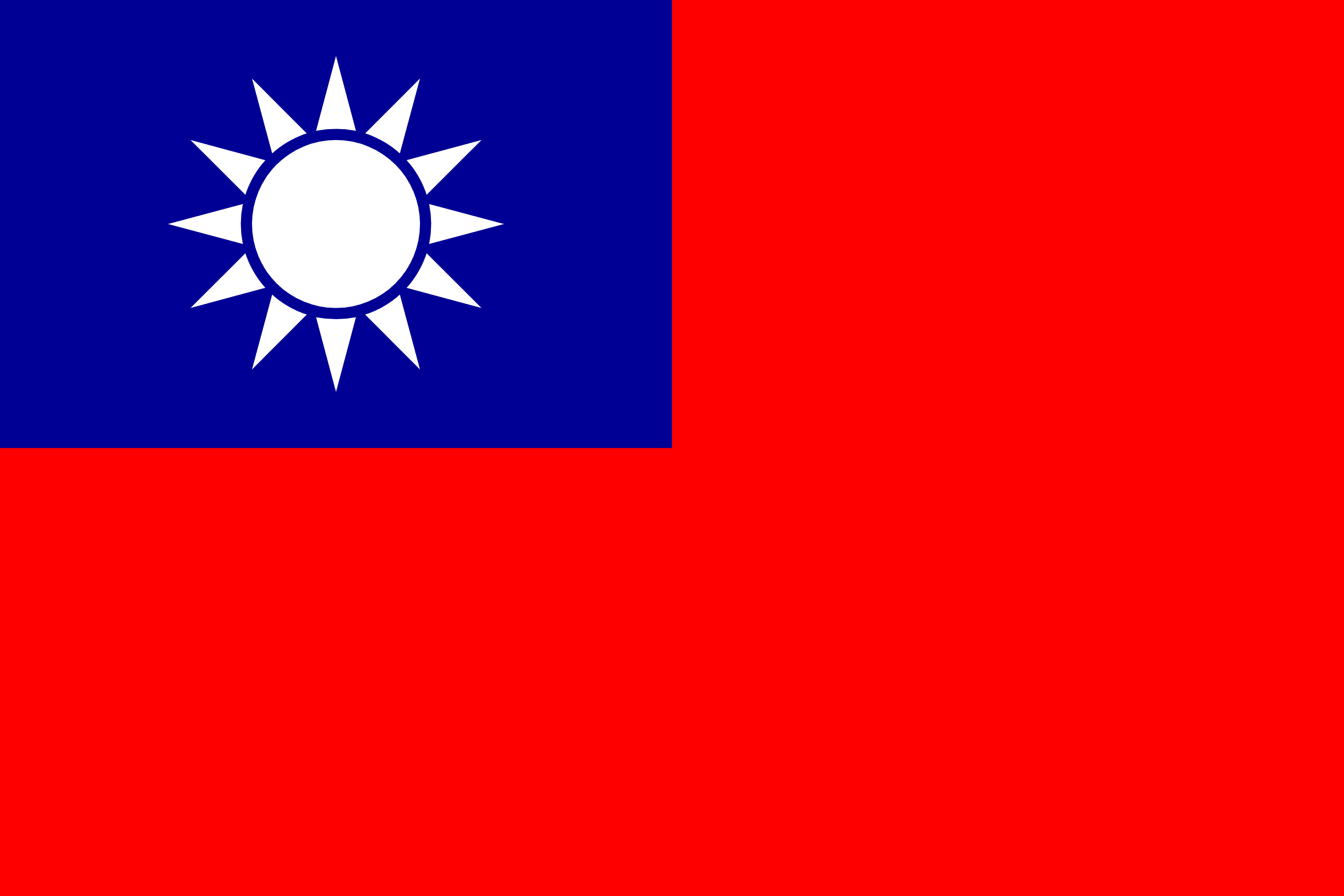 Taiwan Flag