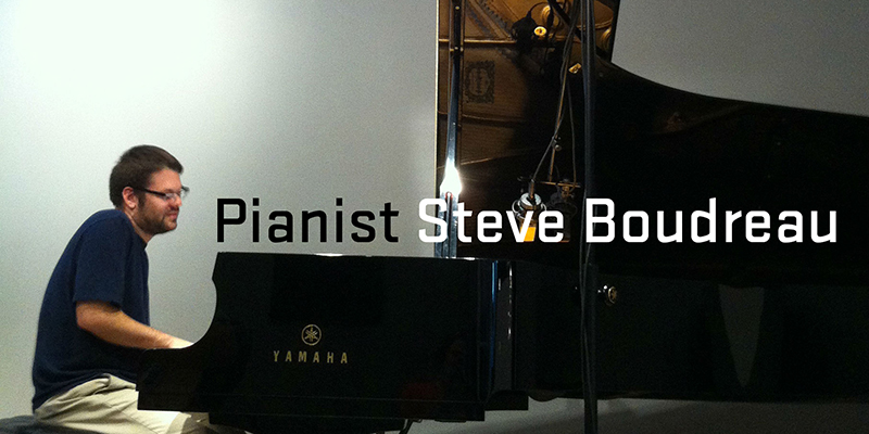 pianist Steve Boudreau