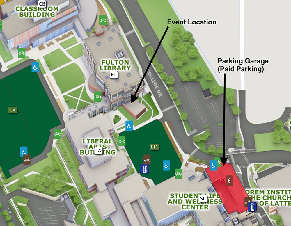 UVU Parking Map