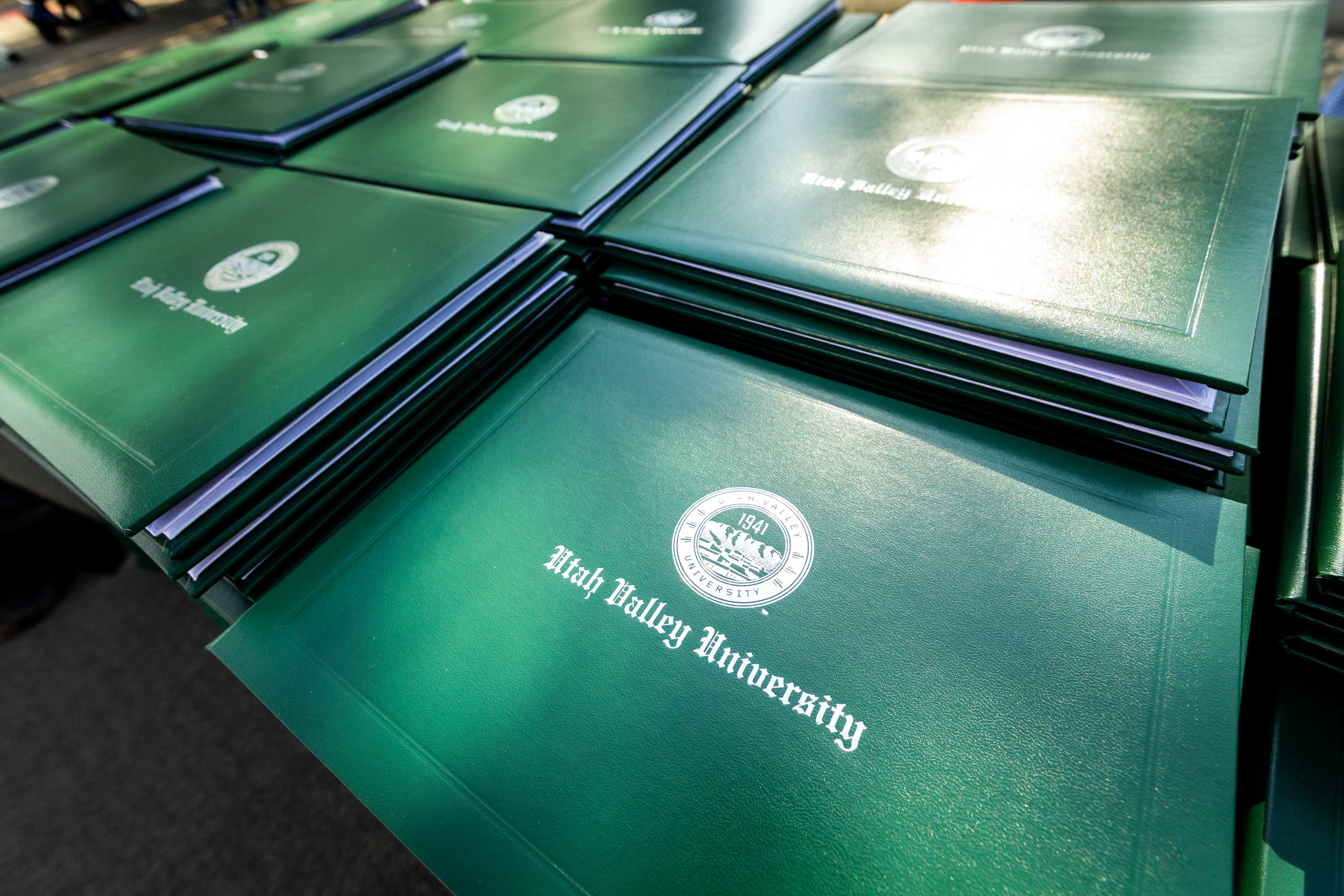 green diplomas