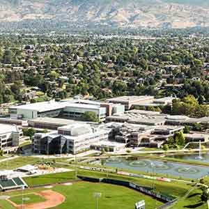 Aerial view of Orem Campus