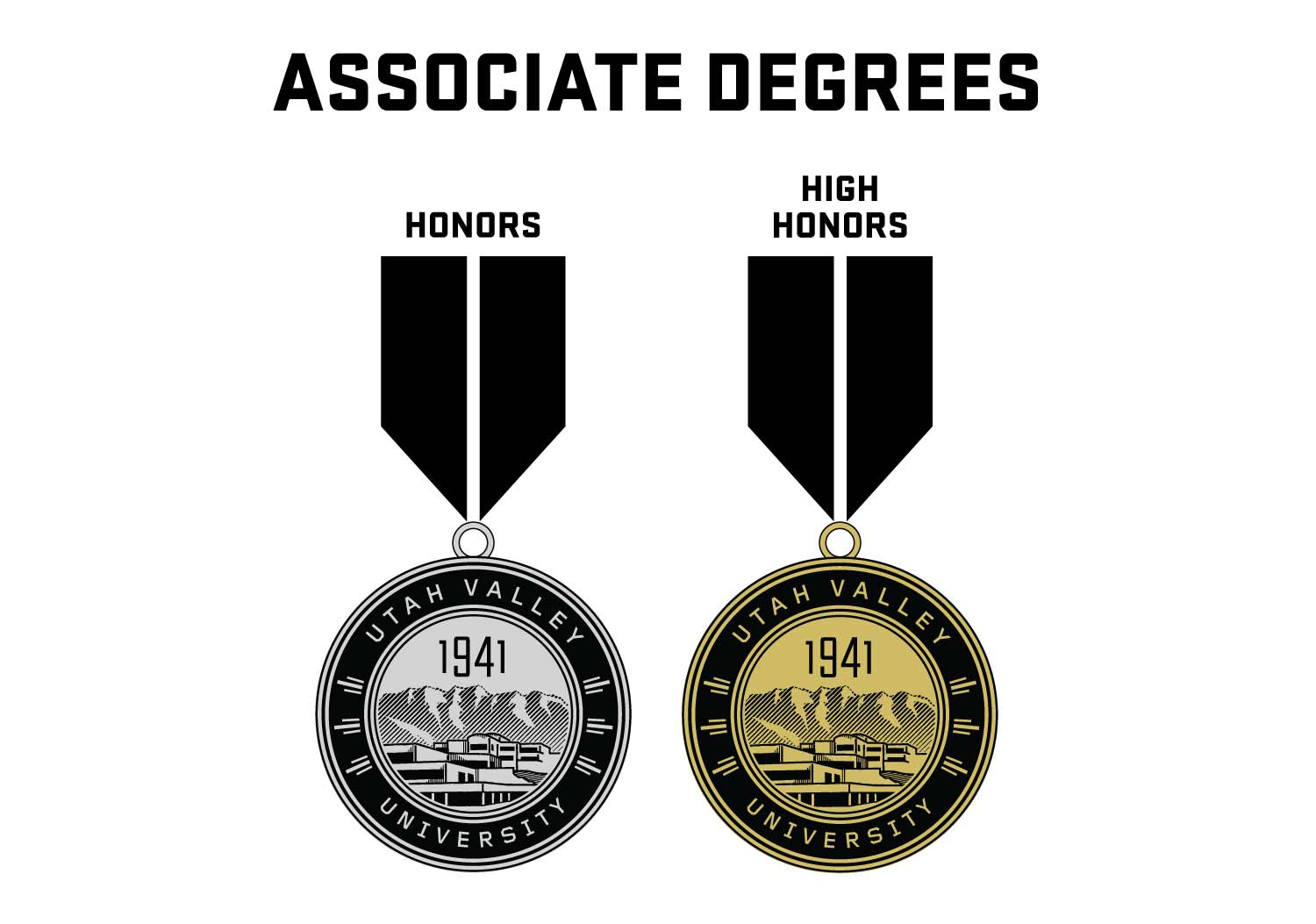uvu medallions associate degrees
