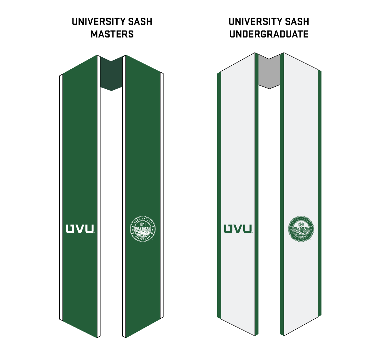 university sash