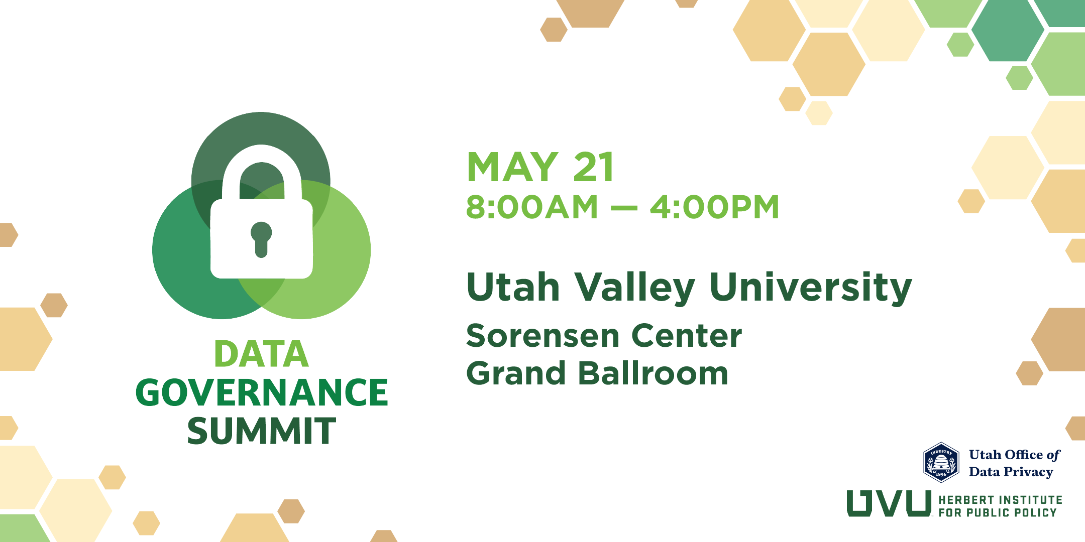 2026 Data Governance Summit Promotional Poster