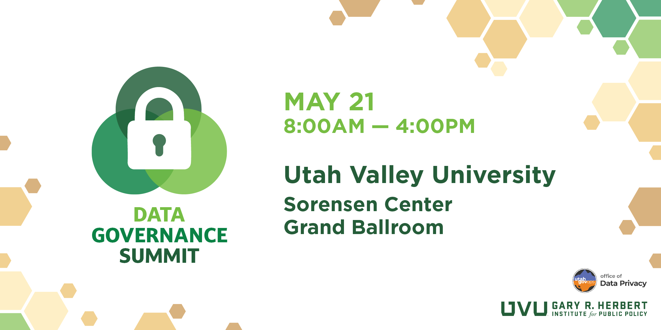 2026 Data Governance Summit Promotional Poster