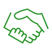 Icon of shaking hands