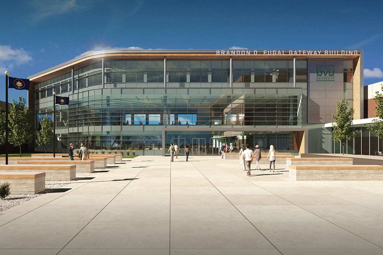 Rendering of Fugal Gateway Building