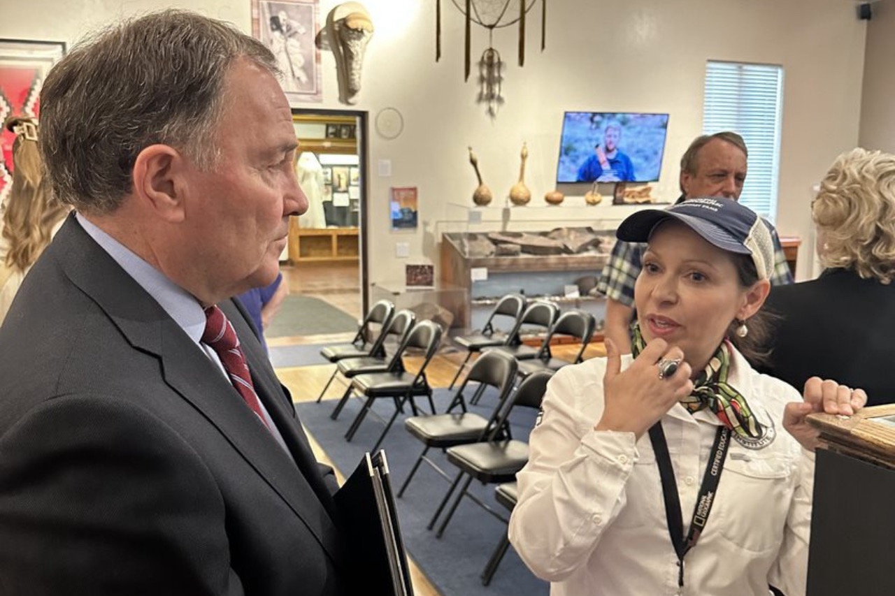 Governor Herbert at Hutchings Institute