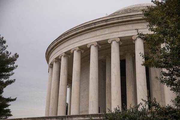The Jefferson Memorial in Washington, D.C.