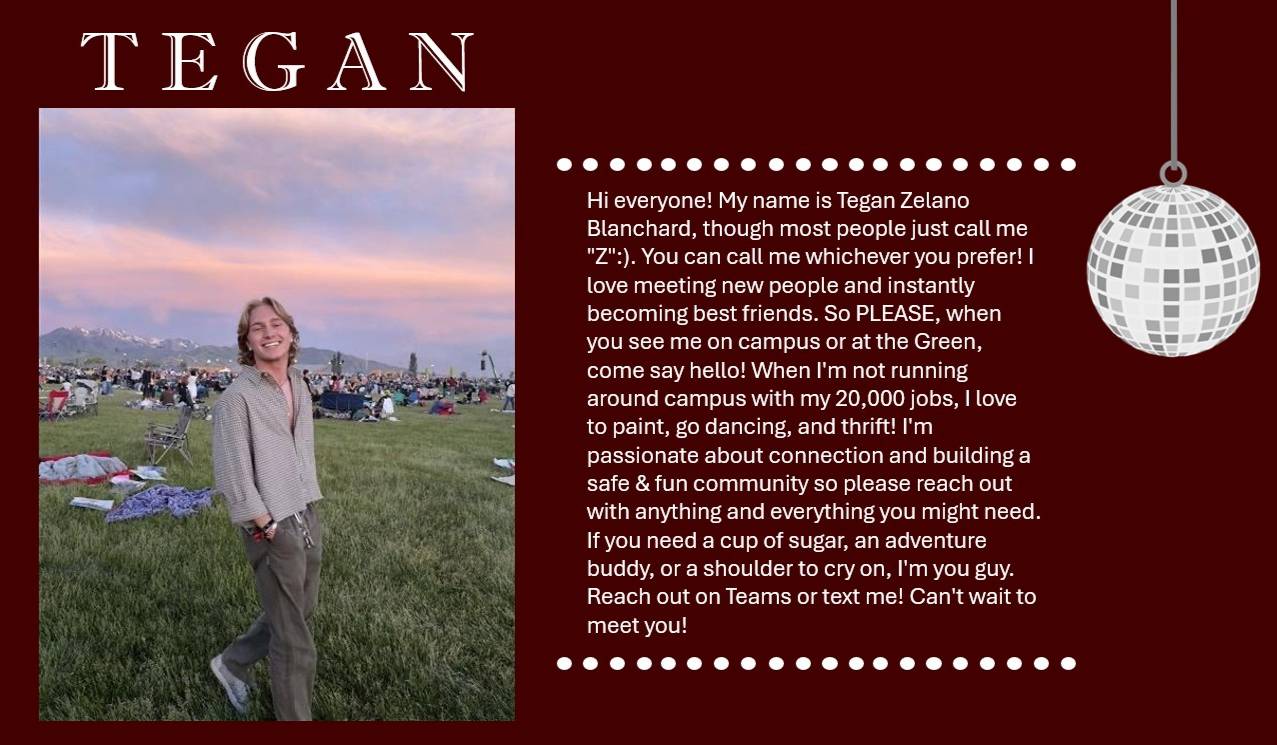 Tegan Blanchard Info Card