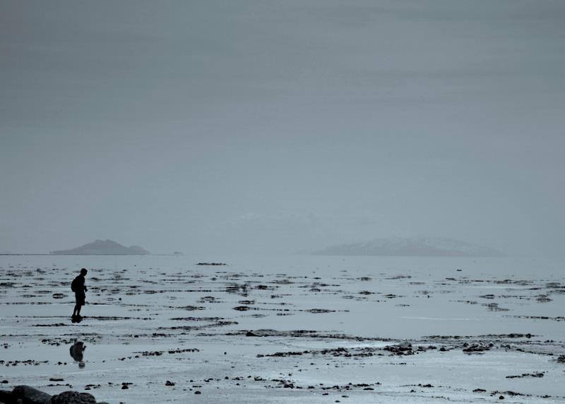 Spiral Jetty Blue