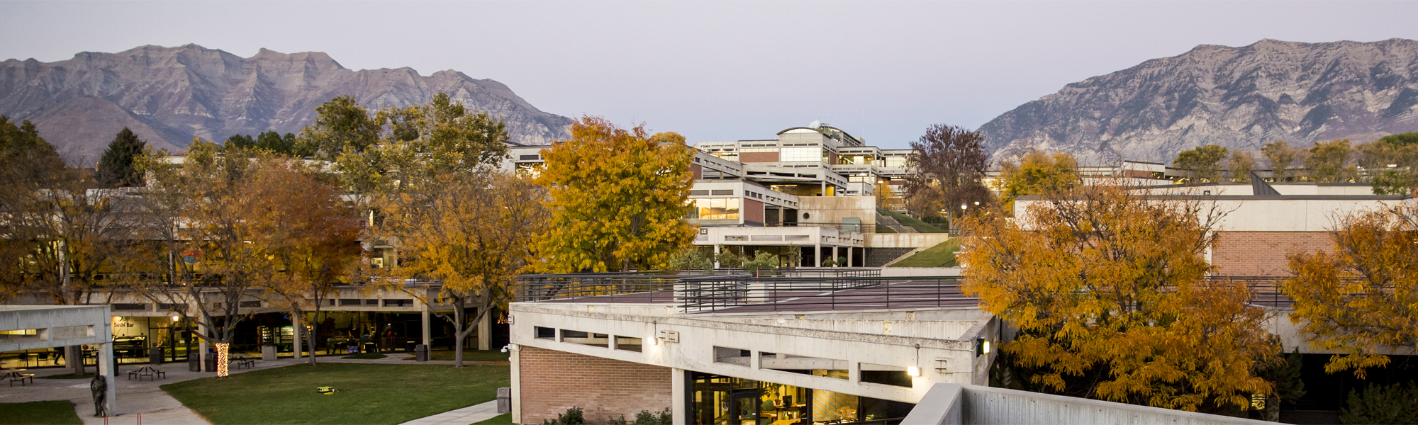 Landscape shot of UVU