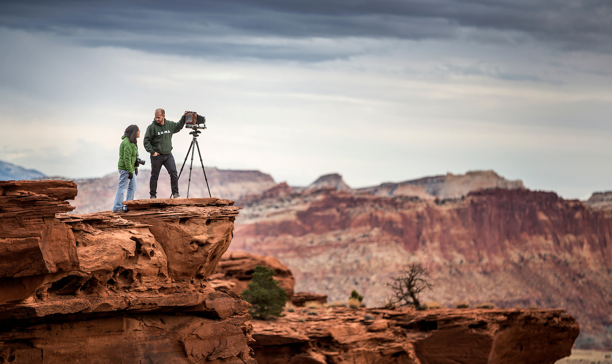 Students at the Capitol Reef