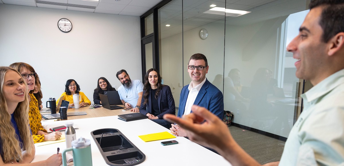 workers in a conference room
