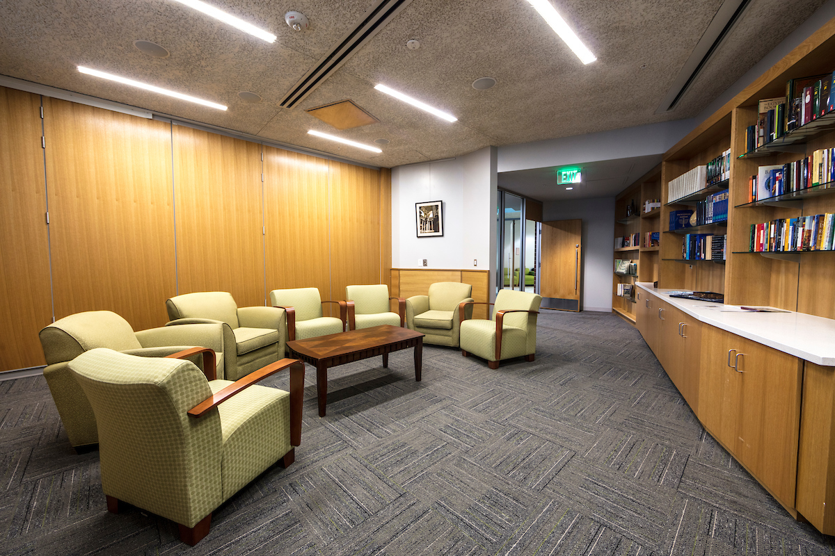 This is a picture of UVU's Reflection Center Convening Room.