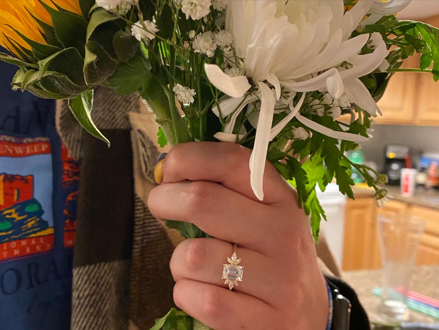 Jolie's engagement ring