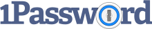 1Password manager logo