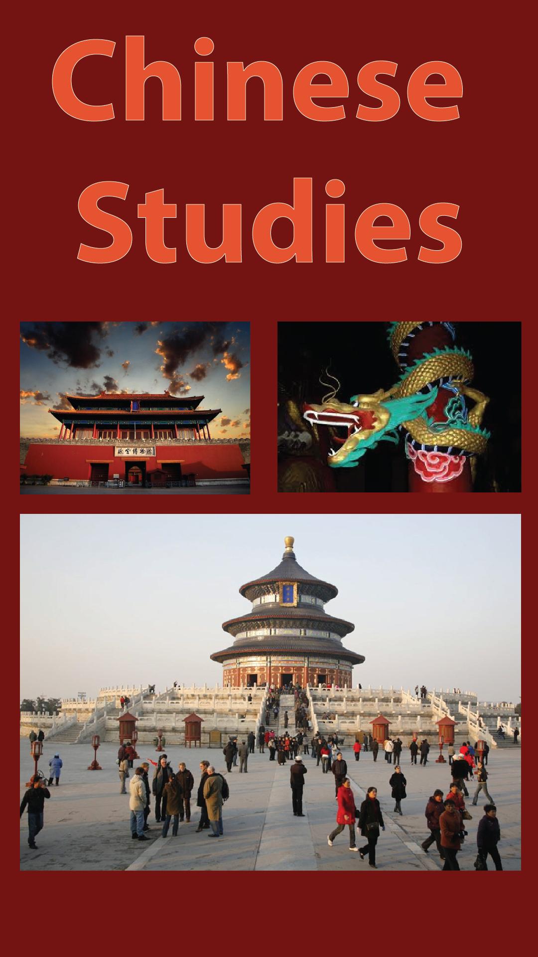 Chinese Studies Poster