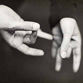 Hands doing sign Language