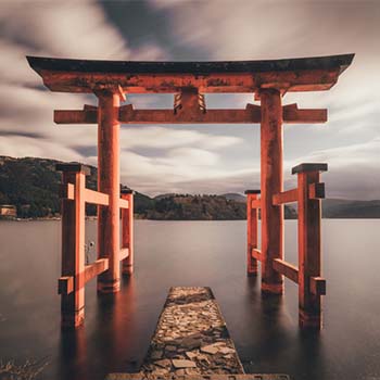 Japanese Torii gateway