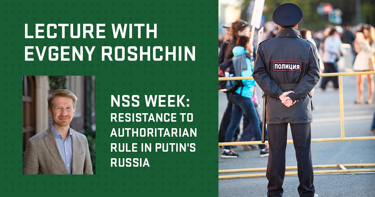 NSS Week: Lecture with Evgeny Roshchin