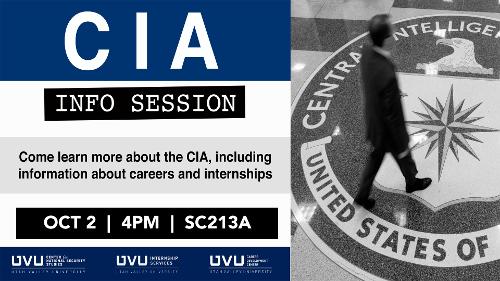 CIA Info Session