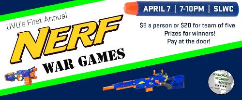 Nerf War Games