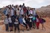Students after a hike at capitol reef